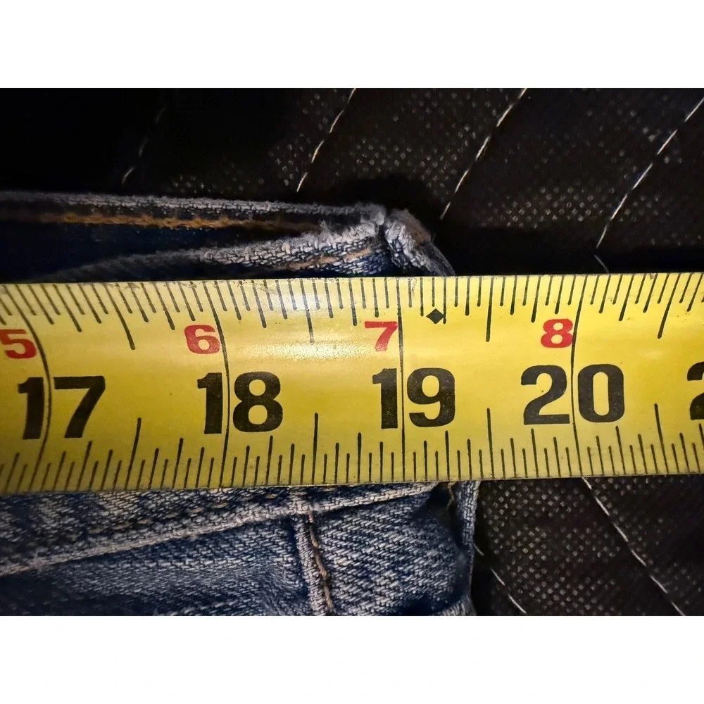 Levi's 527 Slim Bootcut Jeans Mens 38x30 Blue Red Tab 100% Cotton Denim
